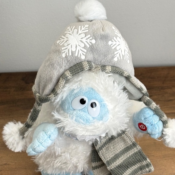 SINGING Gemmy Animated BUMBLE Abominable Snow Monster Plush DANCES Rudolph Holly - Picture 5 of 11